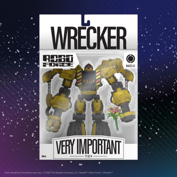Robo Force Actionfiguren Maxx 89 und Wrecker (2)