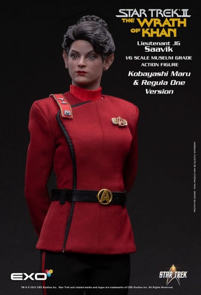 Star Trek II: The Wrath of Khan Action Figure 1:6 Lt. Saavik (Regula One Version) 28 cm
