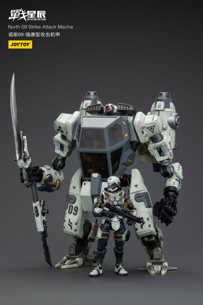 Battle For the Stars Actionfigur North 09 Strike Attack Mecha