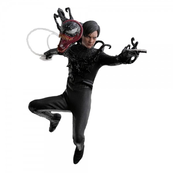 Spider-Man 3 Movie Masterpiece Action Figure 1:6 Spider-Man (Black Suit) 30 cm