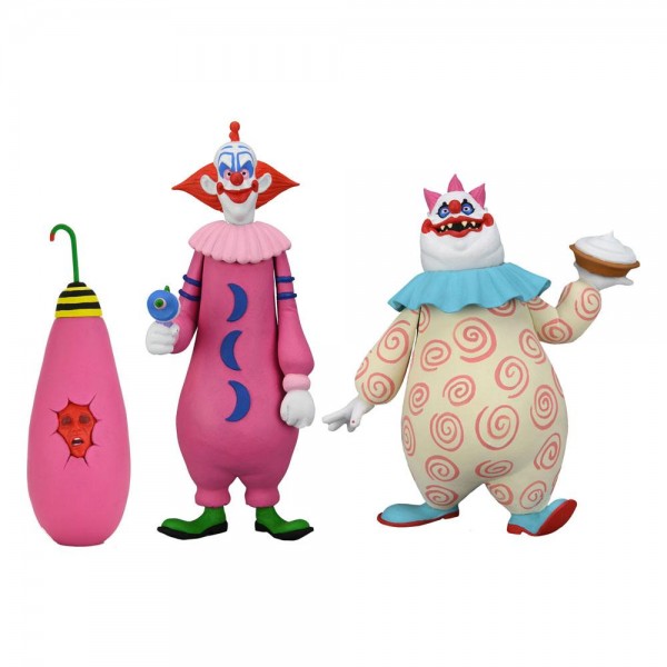 Toony Terrors Killer Klowns from Outer Space Actionfiguren Slim &amp; Chubby (2-Pack)