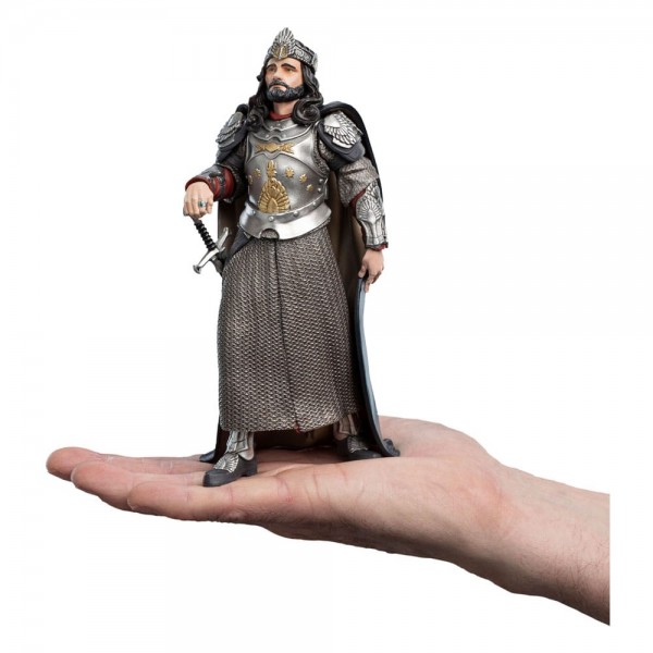 Herr der Ringe Mini Epics Vinyl Figur King Aragorn 19 cm
