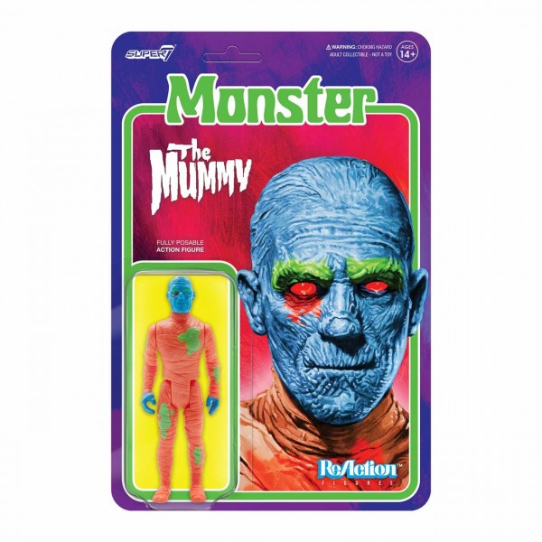 Universal Monsters ReAction Action Figure The Mummy (Costume Color)