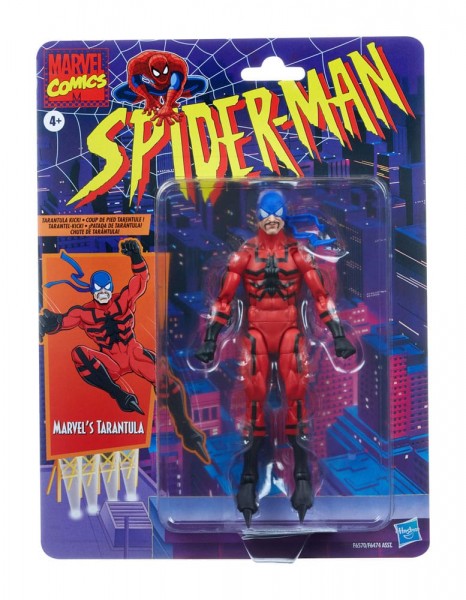 Spider-Man Marvel Legends Retro Actionfigur Marvel's Tarantula