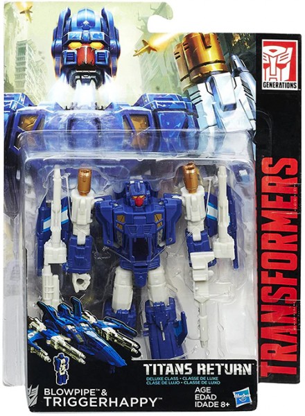 B-Ware Transformers Generations Titans Return Actionfigur Deluxe Class - Triggerhappy - defekte Pkg