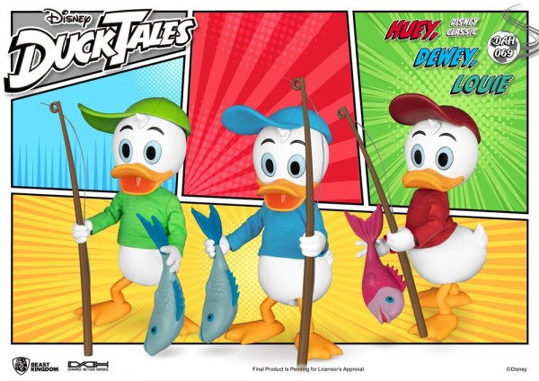 DuckTales Dynamic 8ction Heroes Actionfiguren Huey, Dewey & Louie (3-Pack)
