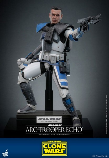Star Wars: The Clone Wars Actionfigur 1:6 Arc Trooper Echo 30 cm