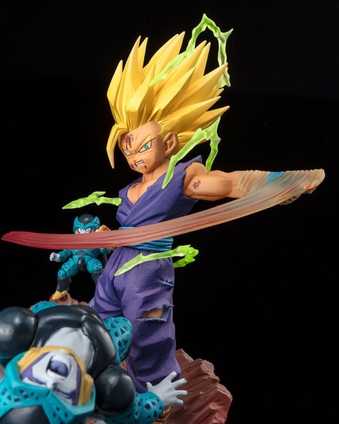 Dragon Ball FiguartsZERO Extra Battle PVC Statue Marshall Super Saiyan 2 Son Gohan -Anger Exploding Into Power- 20 cm