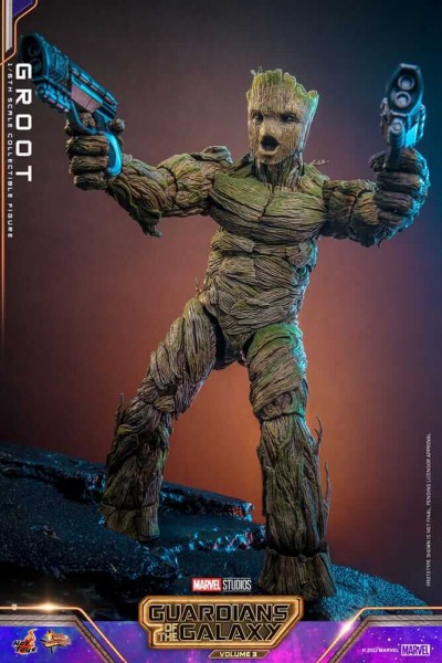 Guardians of the Galaxy Vol. 3 Movie Masterpiece Actionfigur 1/6 Groot 32 cm