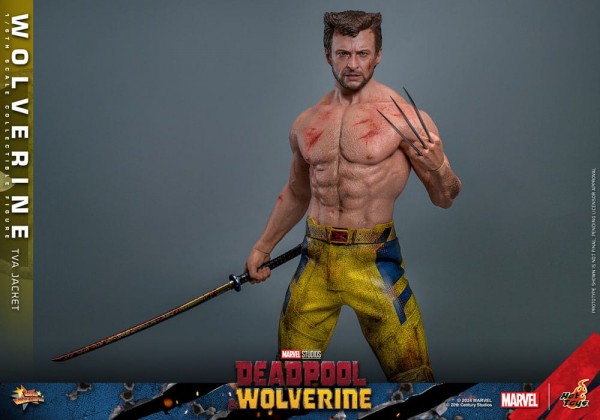 Deadpool & Wolverine Movie Masterpiece Action Figure 1/6 Wolverine (TVA Jacket Version) 31 cm