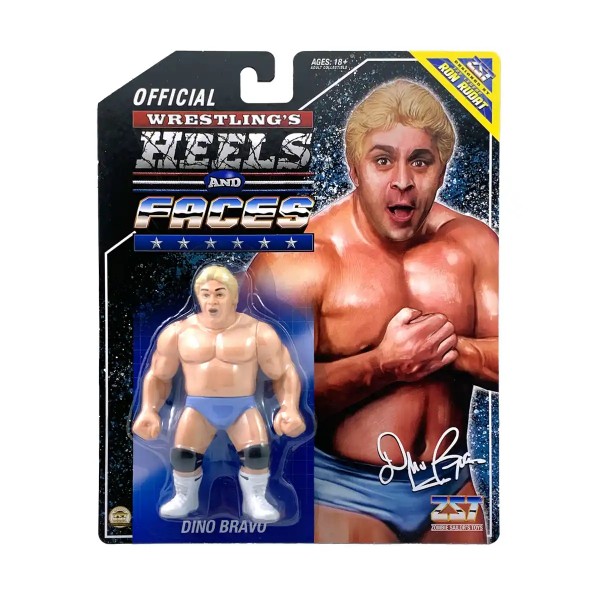 Wrestling Dino Bravo Action Figure - 11 cm