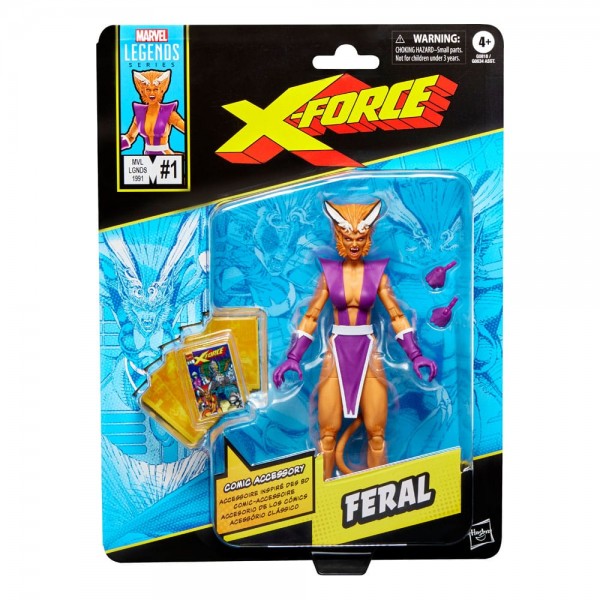 X-Force Marvel Legends Action Figure Feral 15 cm