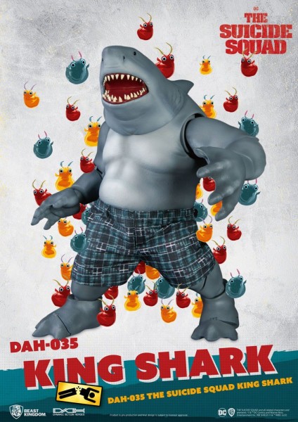 The Suicide Squad Dynamic 8ction Heroes Actionfigur King Shark