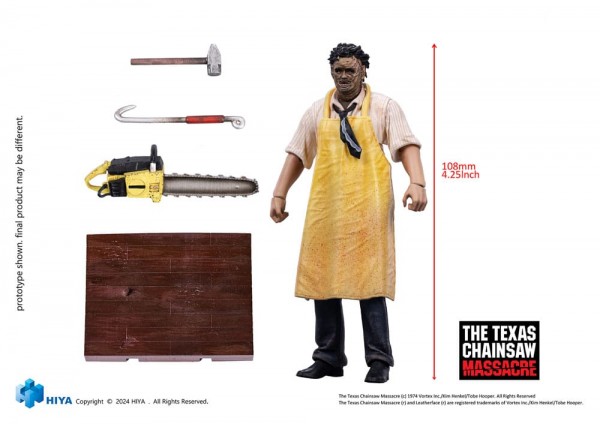 Texas Chainsaw Massacre (1974) Exquisite Mini Actionfigur 1/18 LeatherFace - Killing Mask Standard V