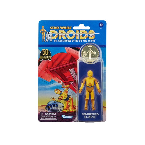 Star Wars DROIDS Vintage Collection Action Figure 10 cm SEE-THREEPIO (C-3PO) Exclusive