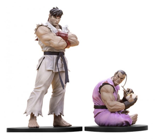Street Fighter PVC Statues 1/10 Ryu &amp; Dan 18 cm