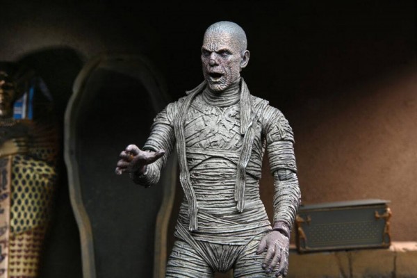 B-Artikel: Universal Monsters Actionfigur Ultimate The Mummy (Color)