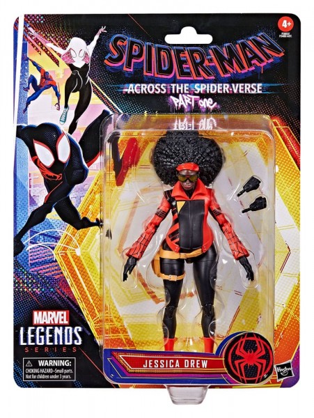 Spider-Man: Across the Spider-Verse Marvel Legends Action Figure Jessica Drew 15 cm
