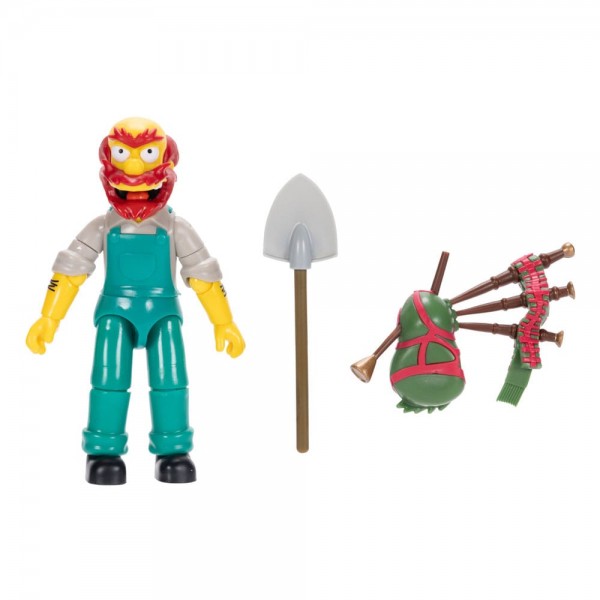 Simpsons Action Figures Wave 1 13 cm Groundskeeper Willie