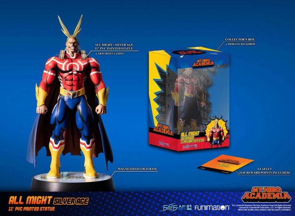My Hero Academia Action Figure All Might Silver Age (Standard Edition)