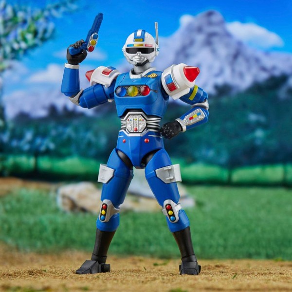 Power Rangers Lightning Collection Action Figure 15 cm Turbo Blue Senturion