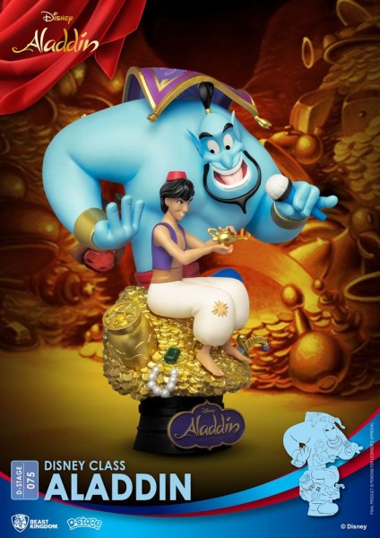 Disney Class Series D-Stage PVC Diorama Aladdin New Version 15 cm
