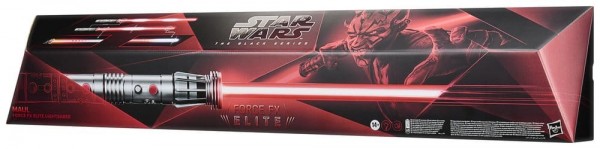 Star Wars: Maul - Shadow Lord Black Series Replica Force FX Elite Lightsaber Maul