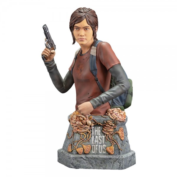 The Last of Us Büste Ellie with Handgun 19 cm