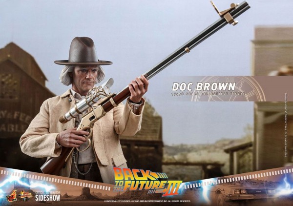 Zurück in die Zukunft III Movie Masterpiece Actionfigur 1/6 Doc Brown