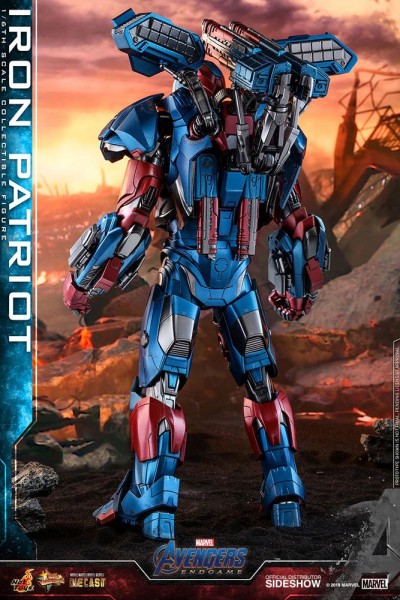 Avengers Endgame Movie Masterpiece Diecast Actionfigur 1/6 Iron Patriot