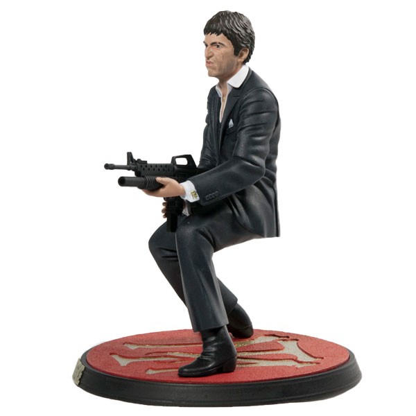 Tony Montana Disparando Figura 18 cm Scarface