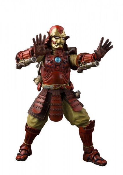 Marvel Comics Meisho Manga Realization Action Figure Samurai Iron Man Mark III 18 cm