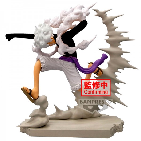 One Piece Senkozekkei Monkey D Luffy Gears5 Actionfigur 7 cm