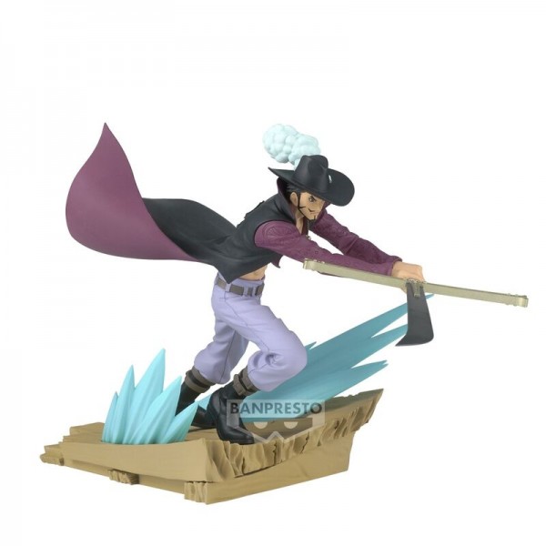 One Piece Senkozekkei Dracule Mihawk Figure 12 cm