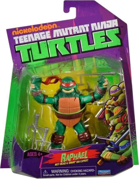 Teenage Mutant Ninja Turtles World of TMNT Action Figure Raphael 11 cm