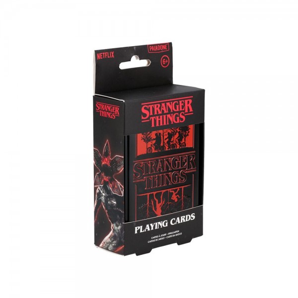 Stranger Thinngs 5 Playing Cards Metalbox