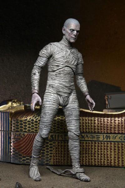 B-Artikel: Universal Monsters Actionfigur Ultimate The Mummy (Color)