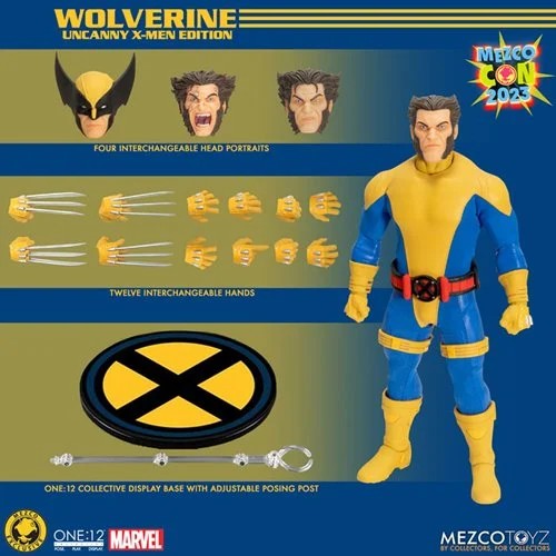 Wolverine: Uncanny X-Men Edition One:12 Collective Actionfigur - SDCC 2023 Exclusive