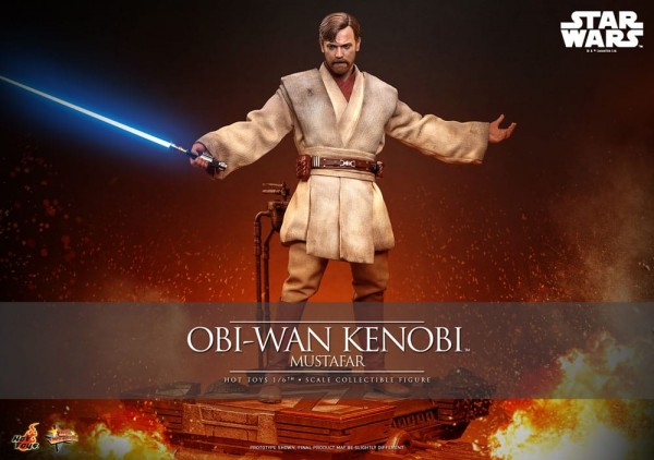 Star Wars: Episode III - Die Rache der Sith Masterpiece Actionfigur 1/6 Obi-Wan Kenobi (Mustafar) 31