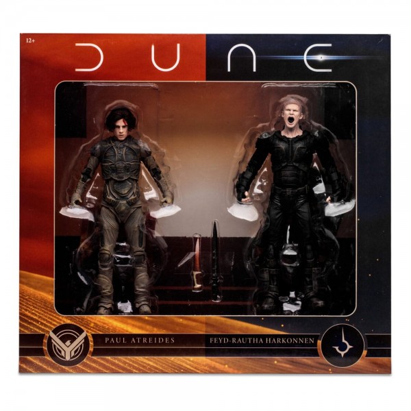 Dune: Teil 2 Actionfiguren 2er-Pack Paul Atreides & Feyd-Rautha Harkonnen 18 cm