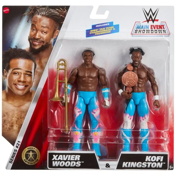 WWE Championship Showdown Series 21 Kofi Kingston & Xavier Woods