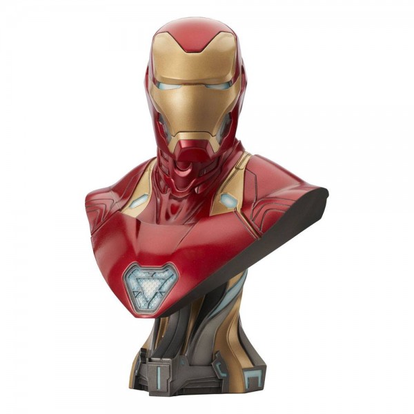 Marvel Legends in 3D Büste 1/2 Iron Man MK50