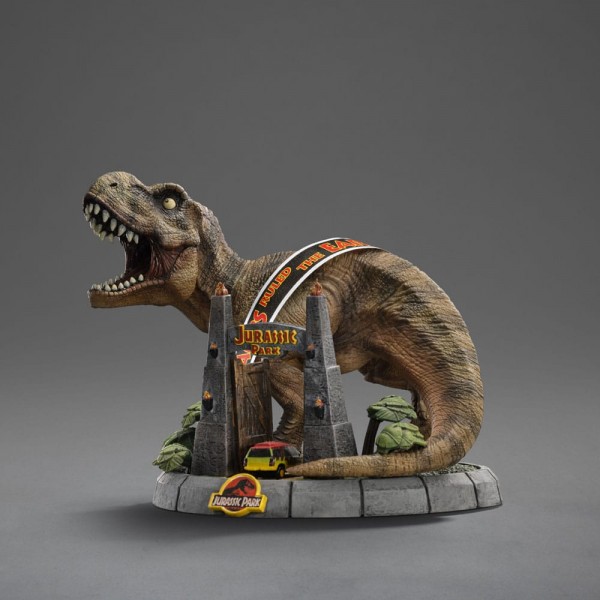 Jurassic Park Mini Co. PVC Figur T-Rex Illusion Deluxe 15 cm