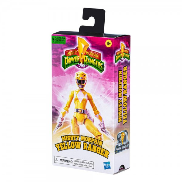 Power Rangers Mighty Morphin Action Figure 15 cm Yellow Ranger