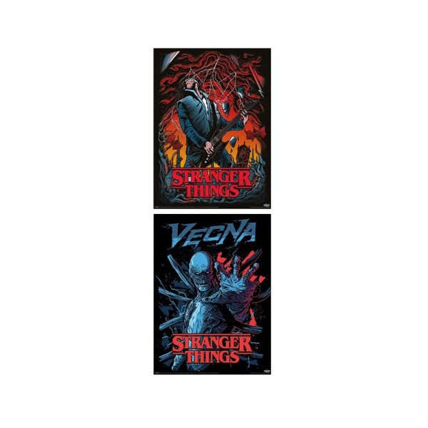 Stranger Things Poster 2-Pack 38 x 52 cm