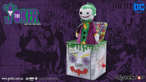 Silver Fox Collectibles Geek-X Jack in the Box The Joker