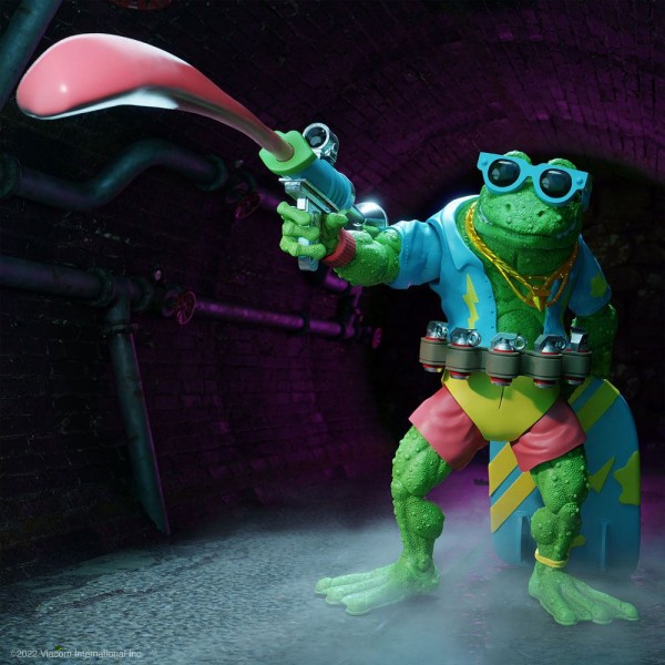 Teenage Mutant Ninja Turtles Ultimates Action Figure Genghis Frog