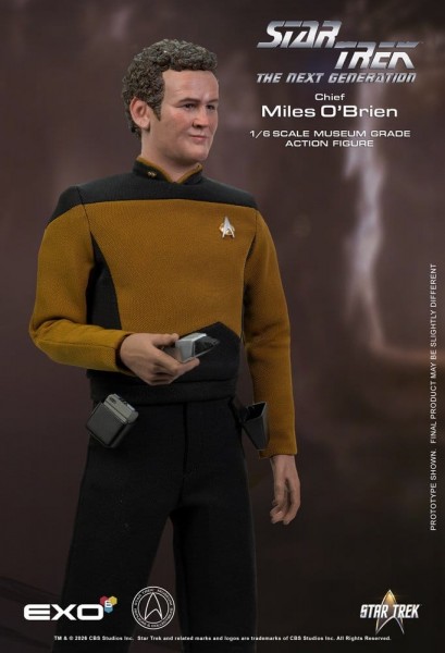 Star Trek: Das nächste Jahrhundert Actionfigur 1/6 Chief Miles O'Brien Essential Version 30 cm
