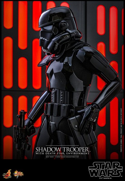 Star Wars Movie Masterpiece Action Figure 1:6 Shadow Trooper with Death Star Environment 30 cm