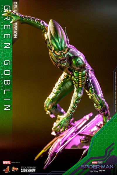 Spider-Man No Way Home Movie Masterpiece Actionfigur 1/6 Green Goblin (Deluxe Version)